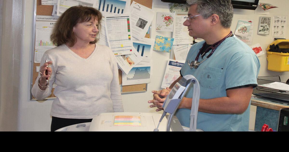 Medical team learning from Alliston hospital