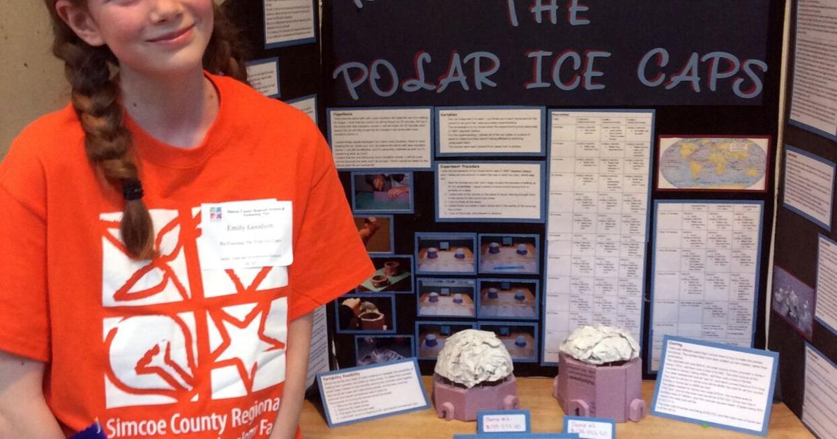 Simcoe Science Fair Emily Goodson to represent Simcoe at national science fair in Regina
