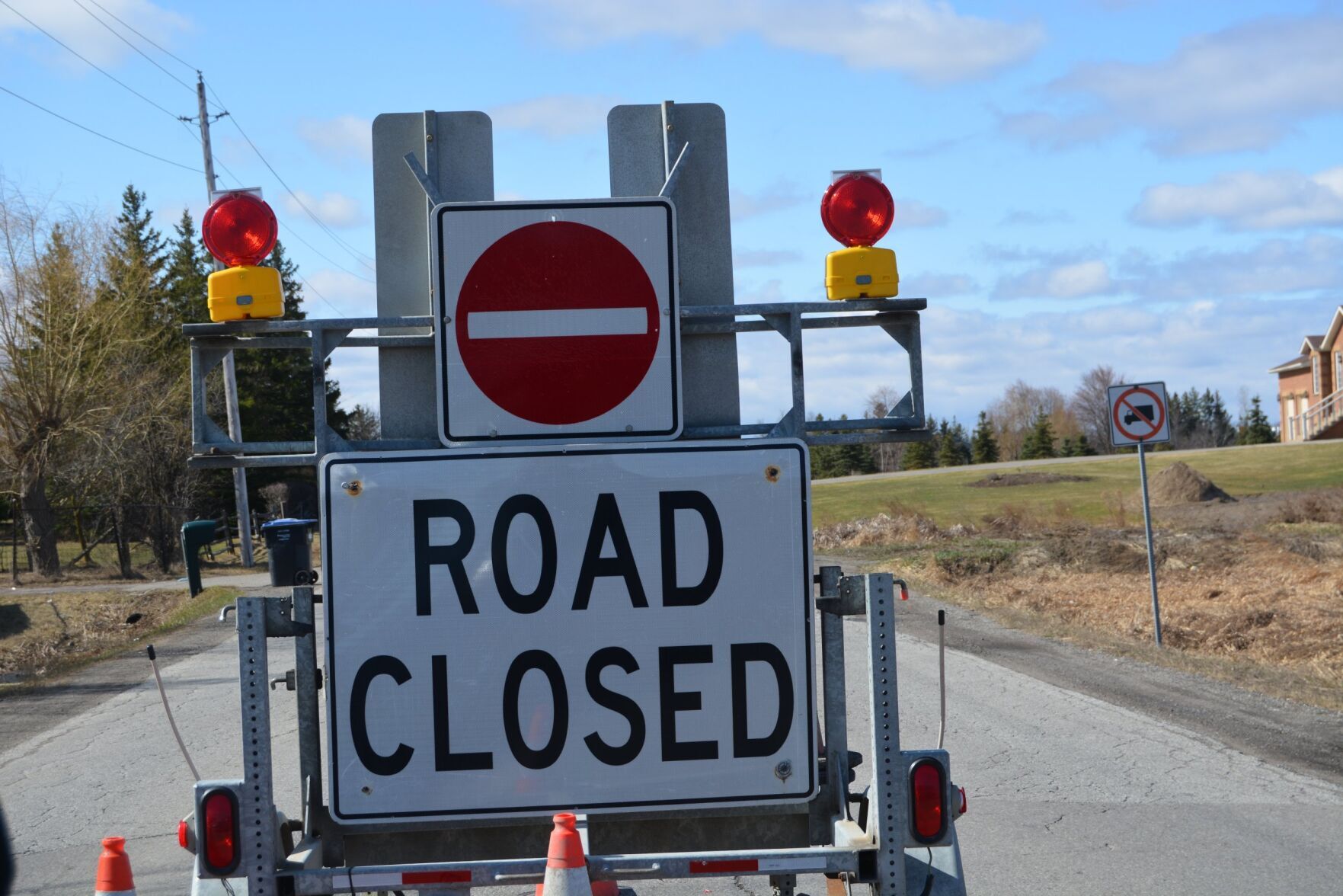 Road closures schedule for City of Barrie including Wellington St E