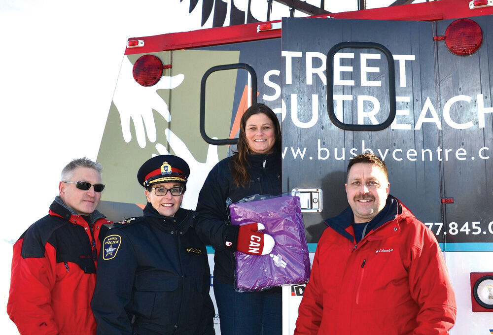 Barrie's Busby Centre turns former fire truck into outreach van