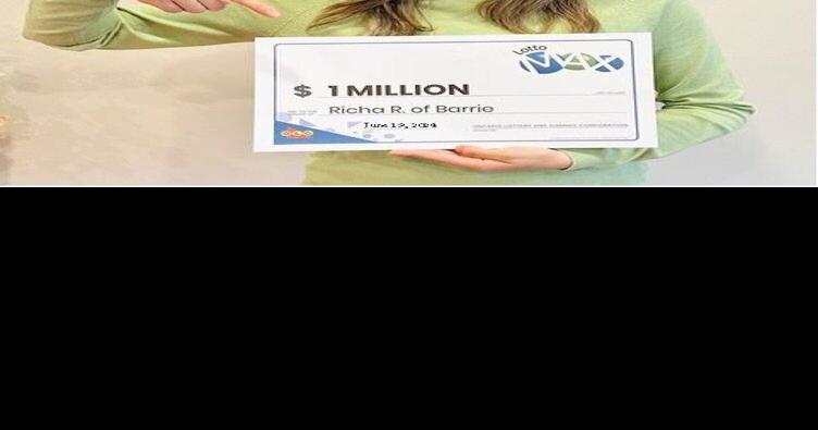 Barrie woman’s online lottery purchase results in -million prize