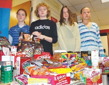 Tec North School supports troops