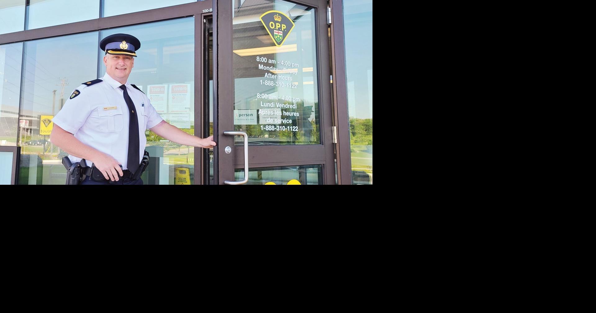 A cop with Orillia roots takes the helm at local OPP detachment