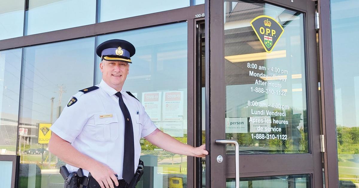 Opp Whitby A cop with Orillia roots takes the helm at local OPP detachment