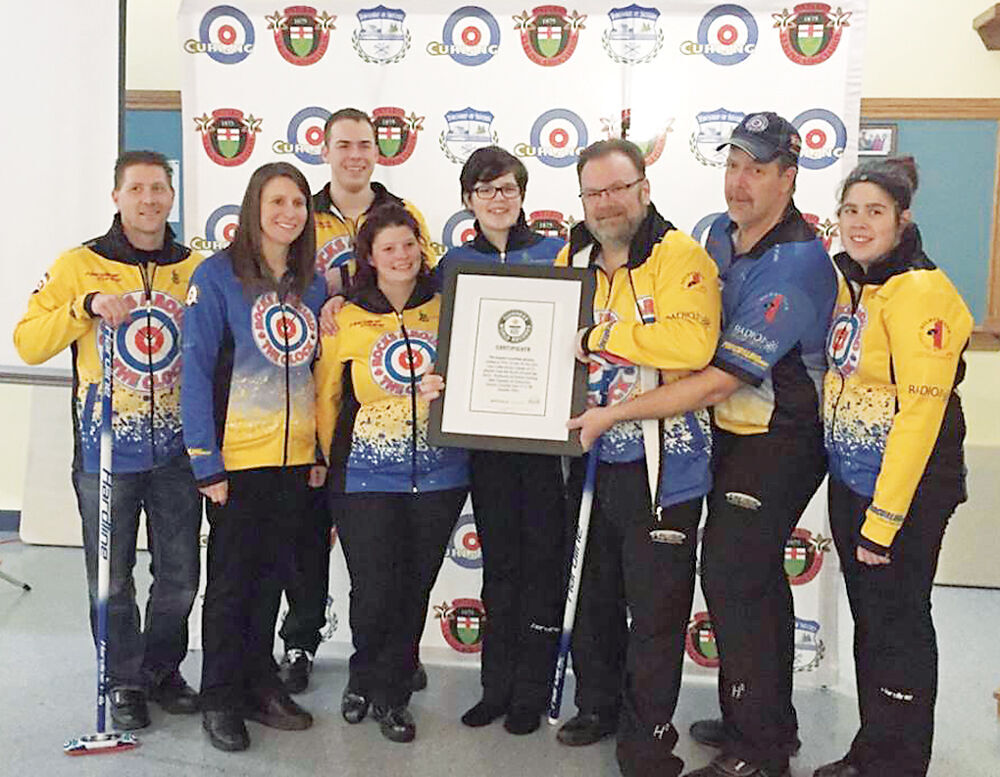 Guinness officially recognizes recordsetting curling game in Coldwater
