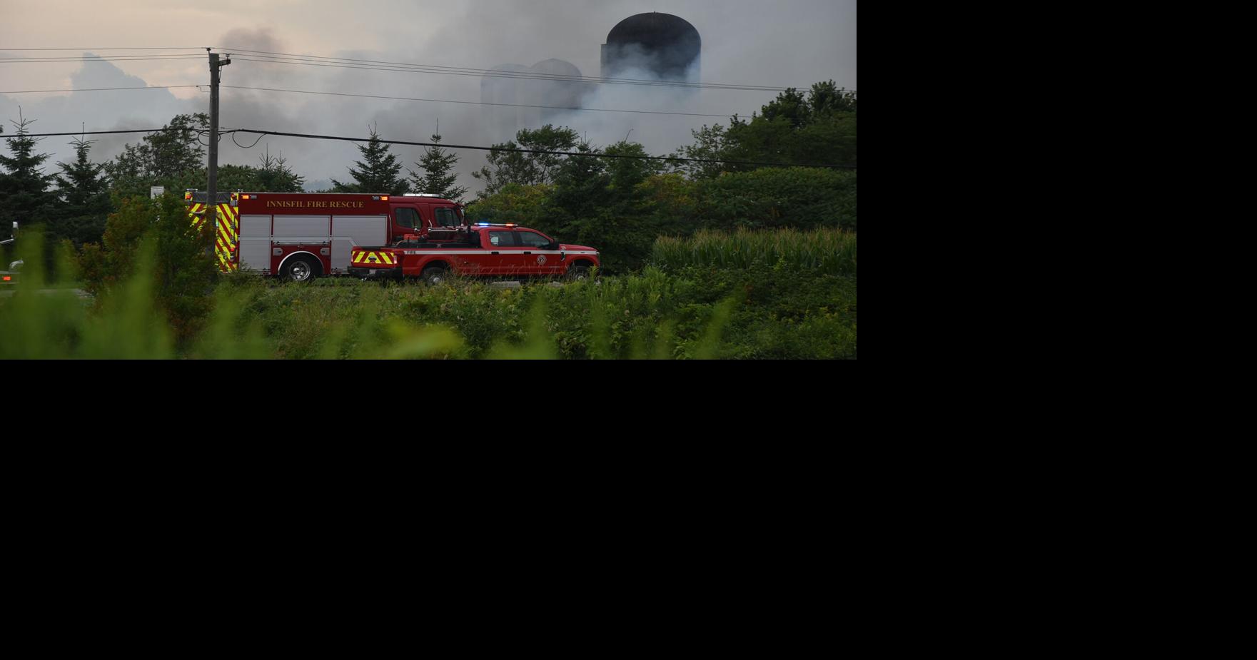 Essa cattle barn ‘fully engulfed’ in fire