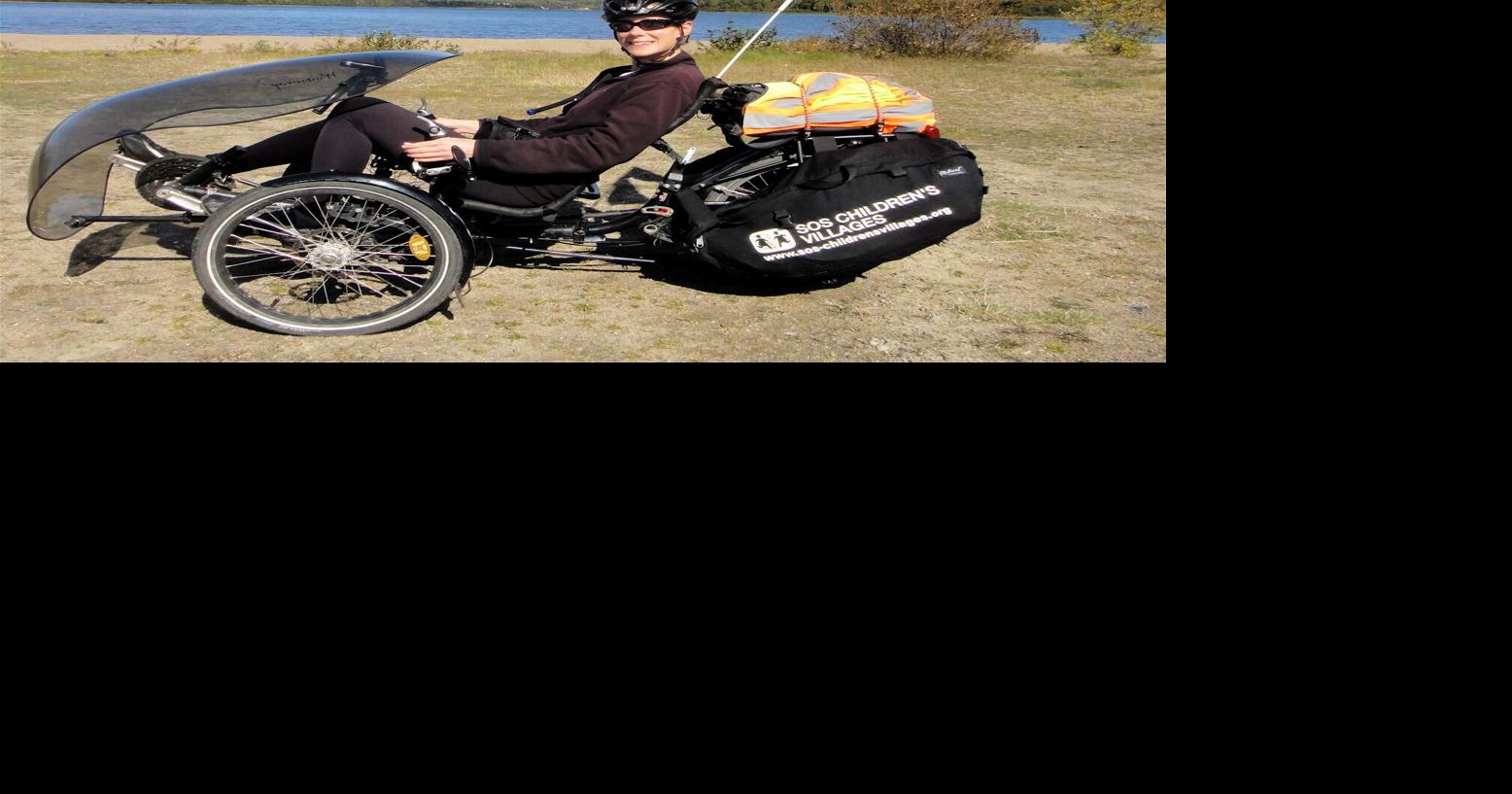 Traveller trikes across Canada