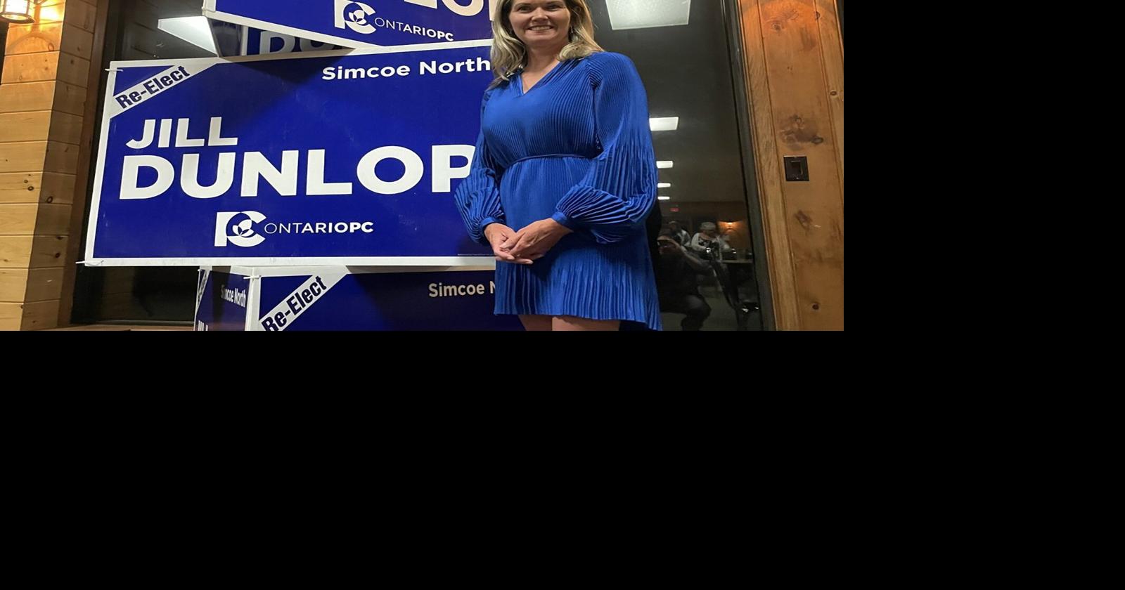 Jill Dunlop wins Simcoe North riding by a landslide