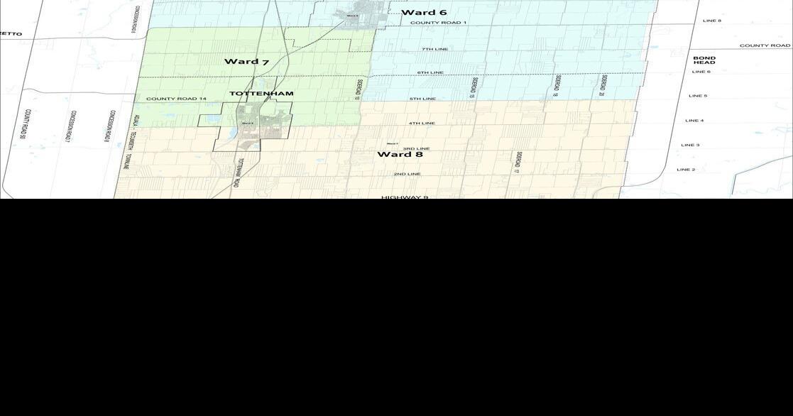 Residents will be asked to comment on new ward map for New Tecumseth