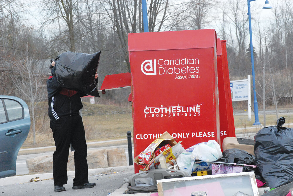 Illegal dumpers force removal of Innisfil donation bins