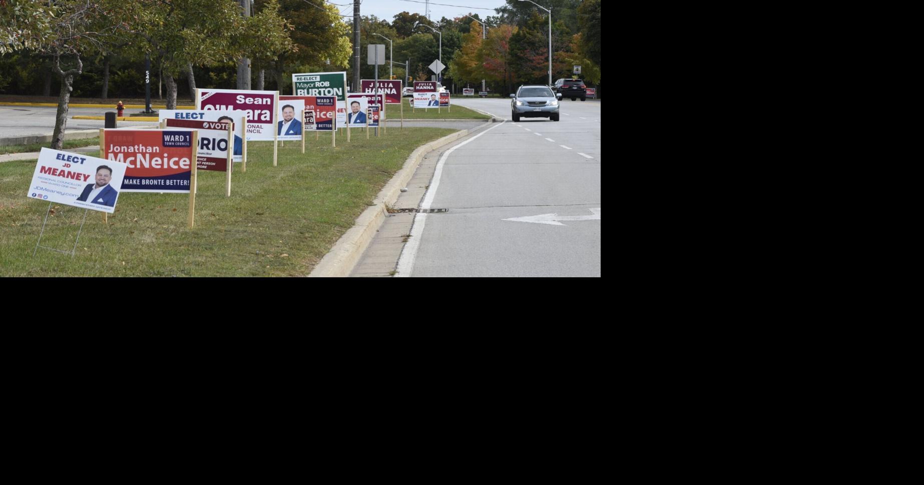 Tiny Township passes bylaw regulating election signs