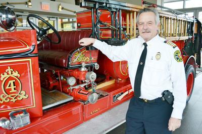 Fire division chief hangs up his helmet