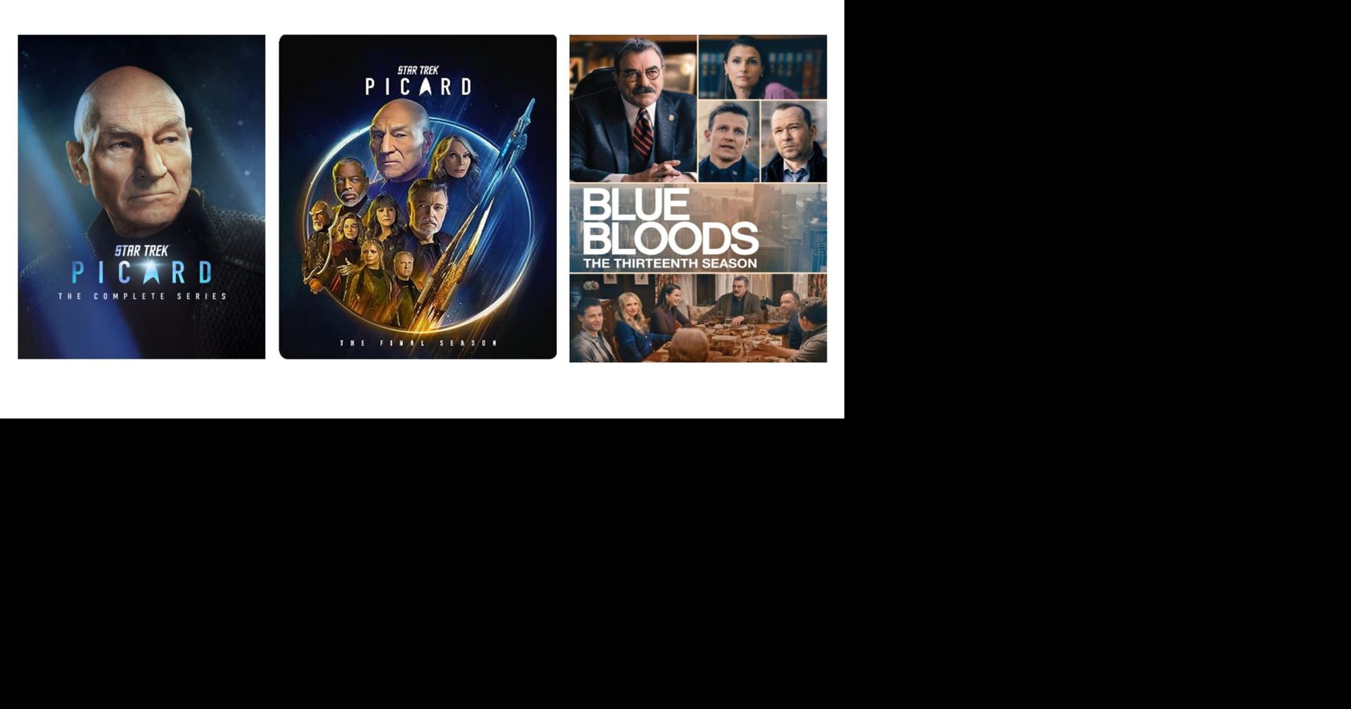 Star Trek: Picard and Blue Bloods on disc