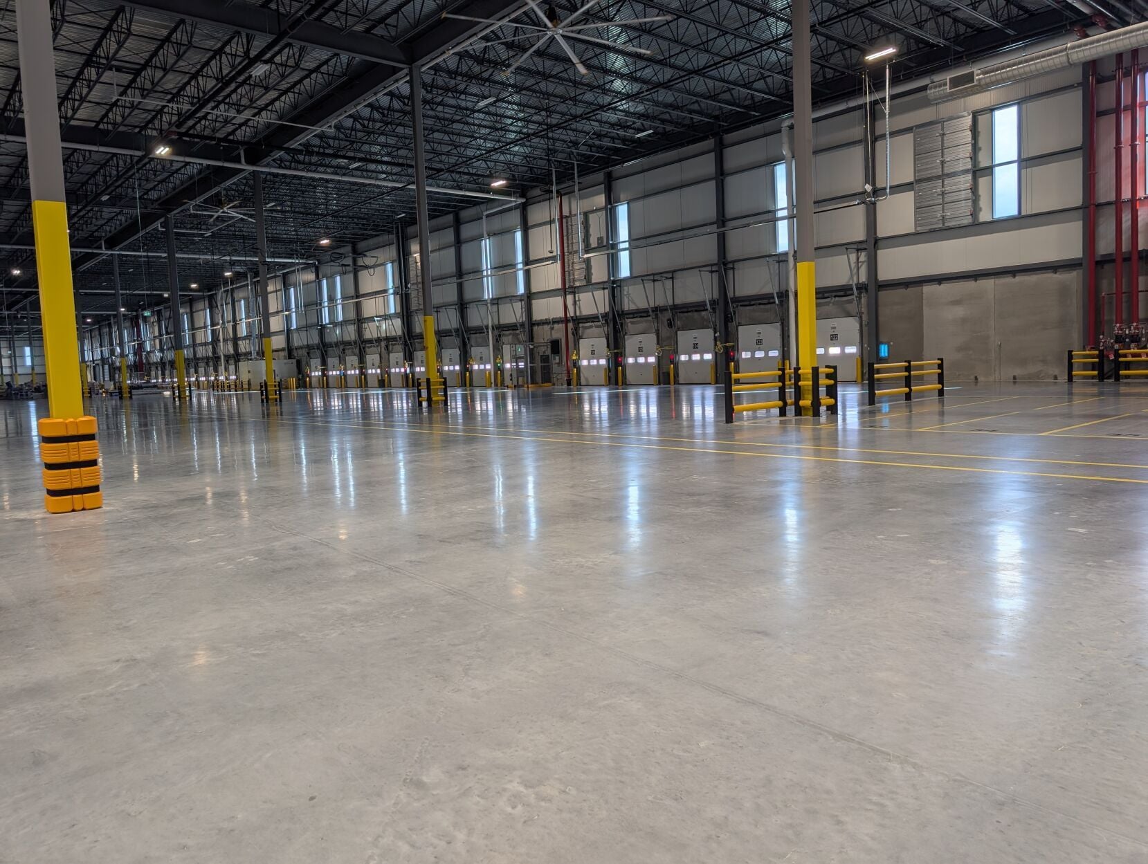 Here’s a look inside this massive warehouse in Innisfil