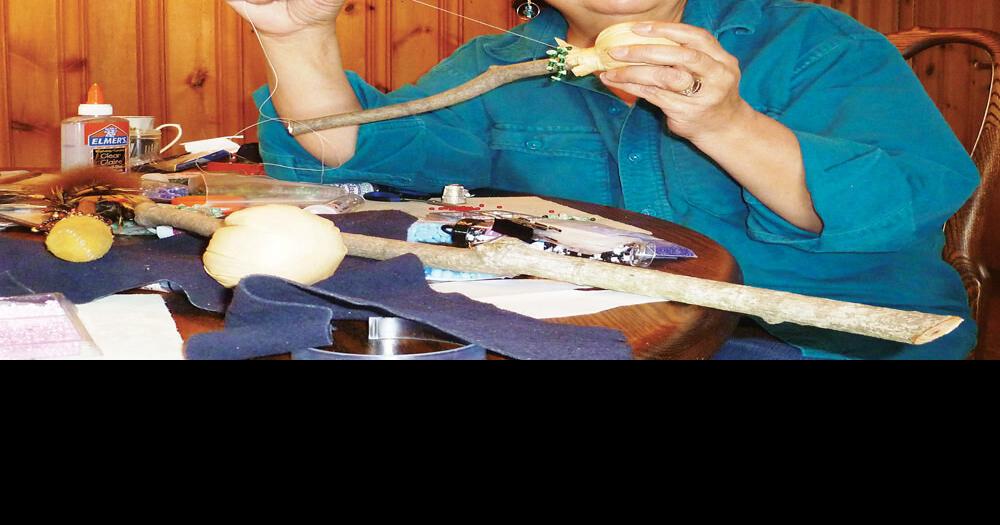 Learn to create traditional native drum striker