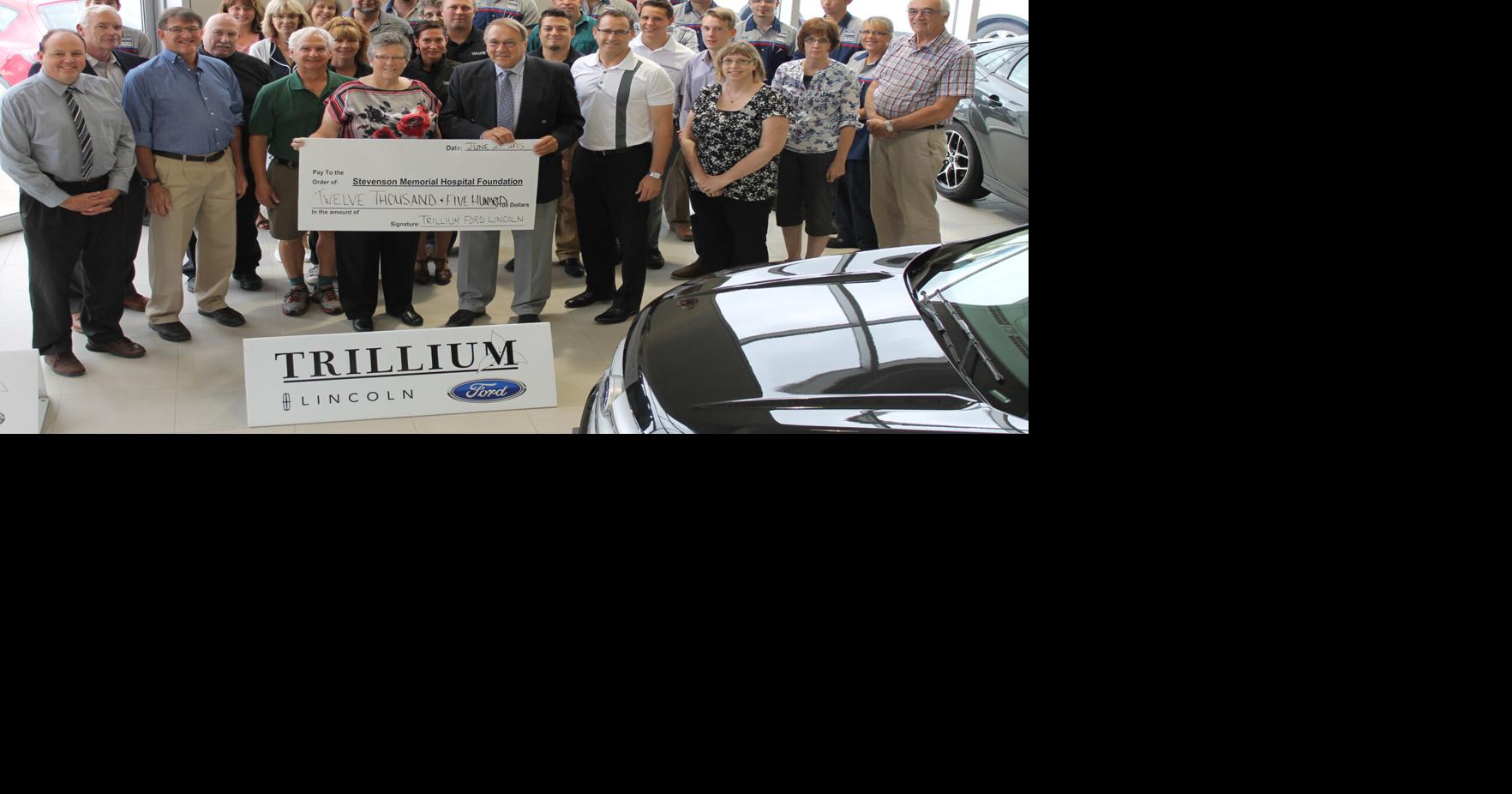 Trillium Ford makes $50K pledge to Alliston hospital foundation