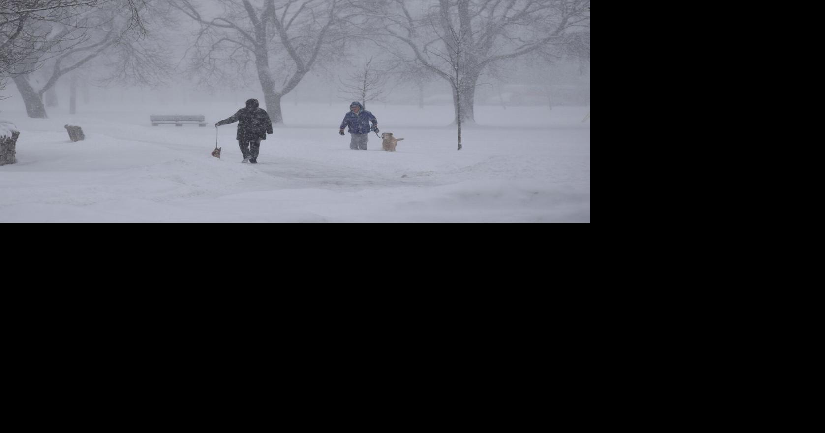 Winds bring heavy snow to Creemore, Collingwood, Thornbury