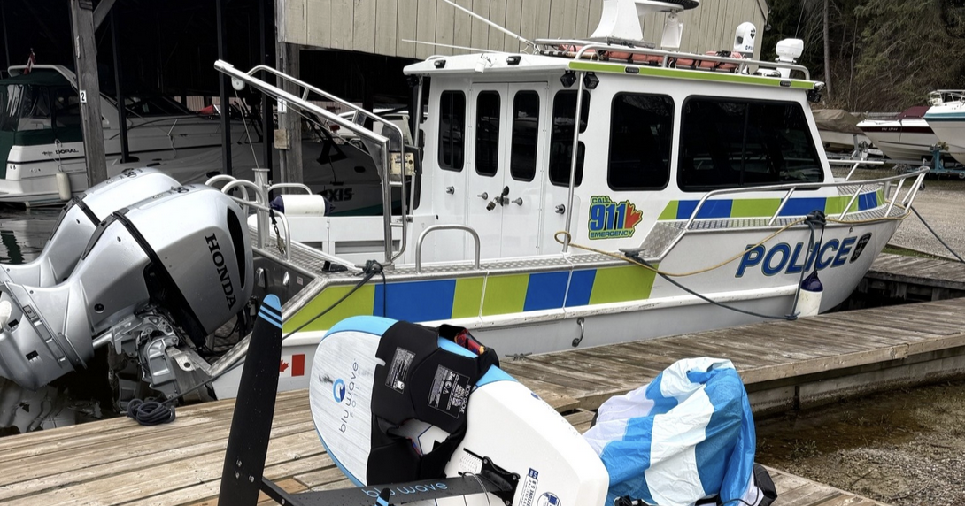 Woman on paddleboard given ‘safety talk’ after Barrie rescue