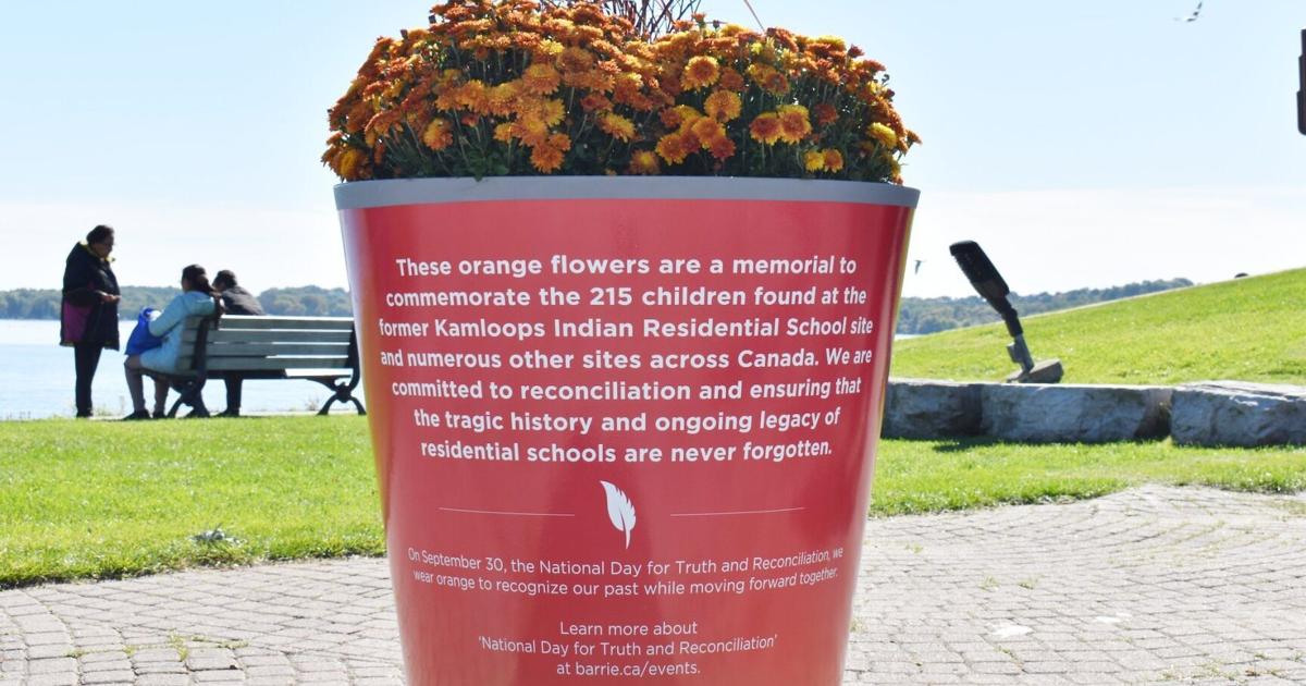 Simcoe Day Sign National Truth and Reconciliation Day across Simcoe County in pictures