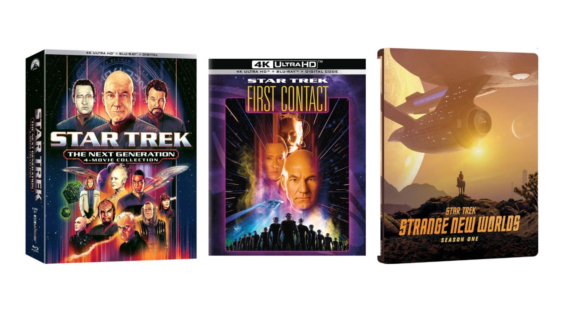 Star Trek' movies and a series in high definition