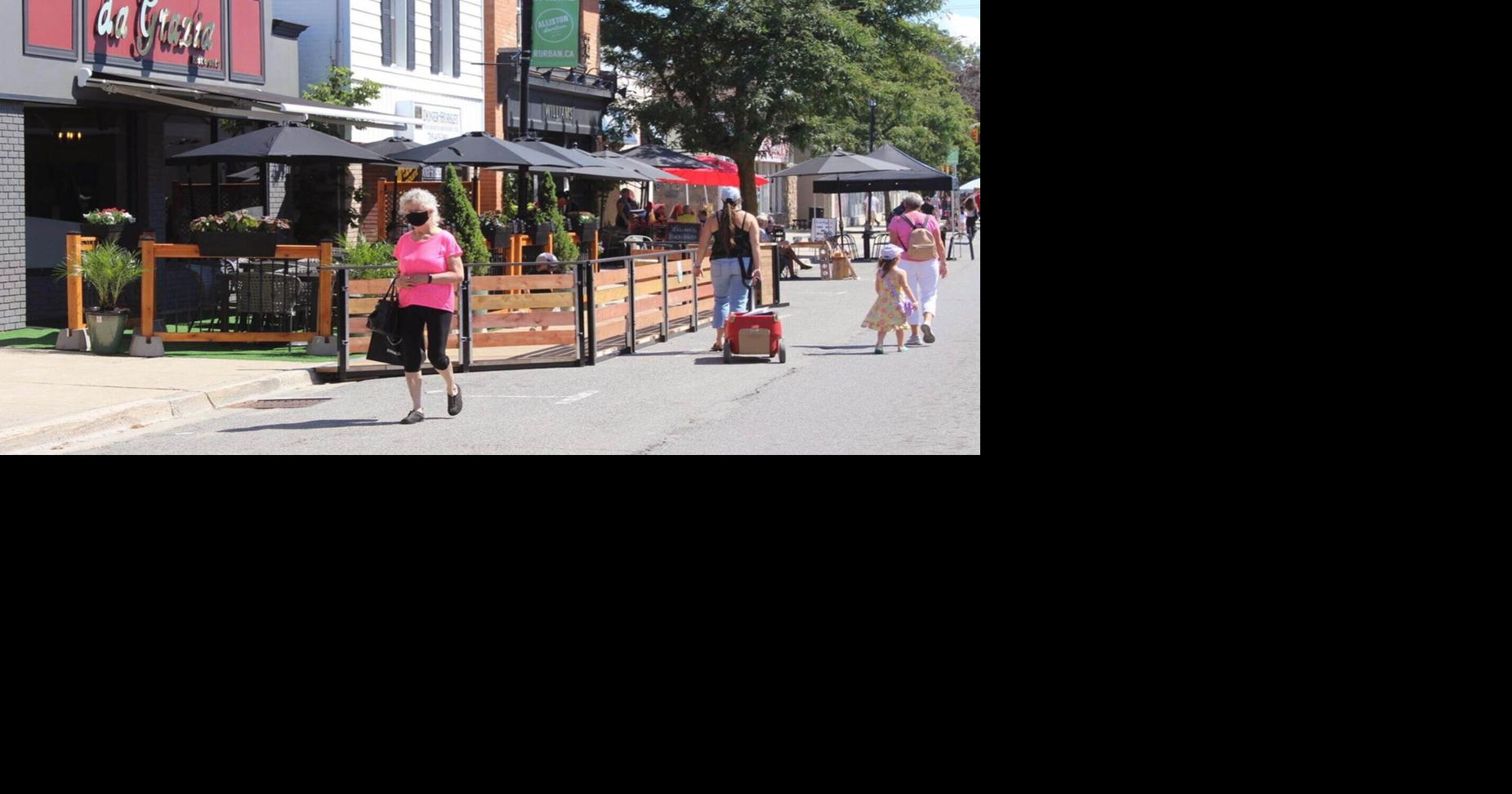 Pop Up Patio pilot program launches in downtown Alliston