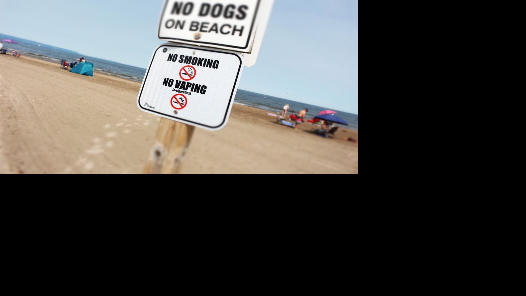 Here's what you need to know before lighting up at Wasaga Beach