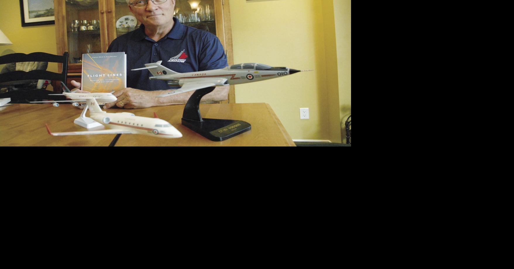Retired Barrie pilot pens 'Flight Lines' — stories from 37 years of flying