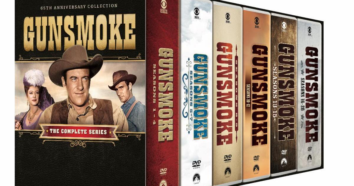 20 Seasons of Gunsmoke – and More on Disc!