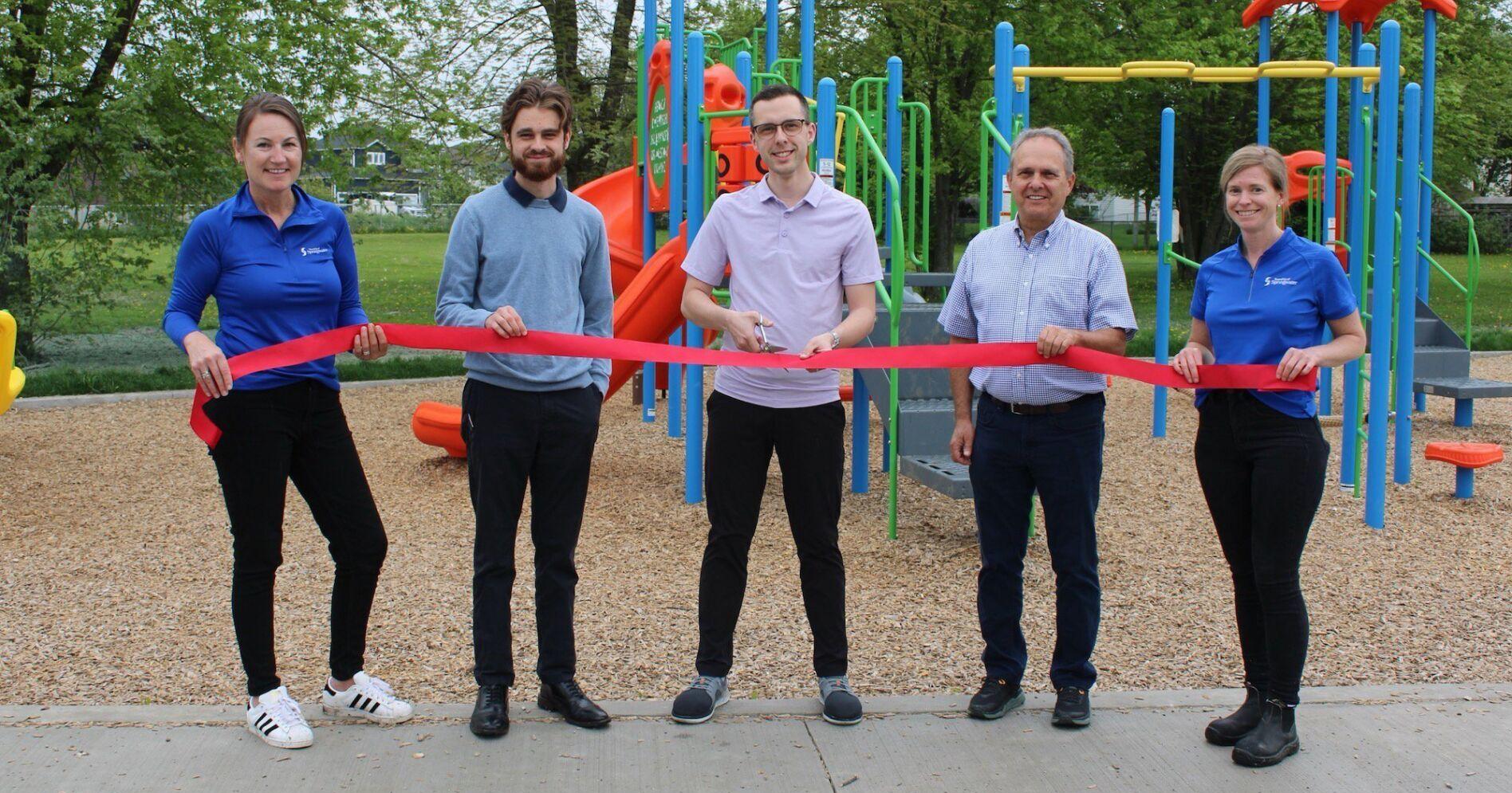 Springwater cuts ribbon on revitalized Homer Barrett Park - Vimarsana News