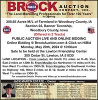 Brock Auction - LeMars - Ad from 2024-05-02