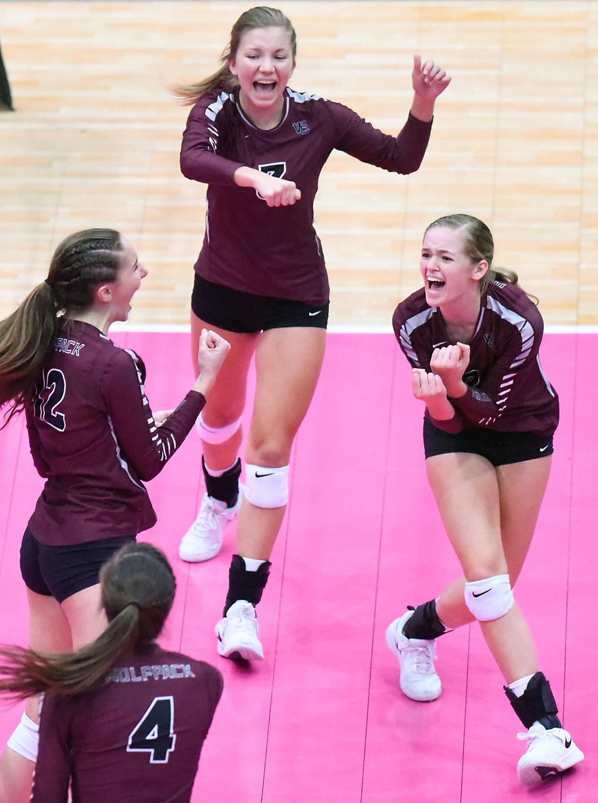 Iowa State Volleyball Class 2A Western Christian vs. Sidney