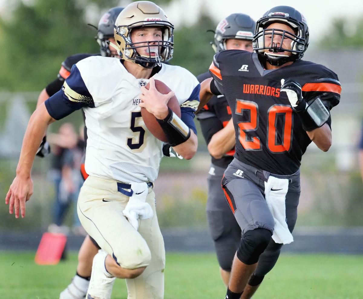 Heelan at Sergeant Bluff-Luton football