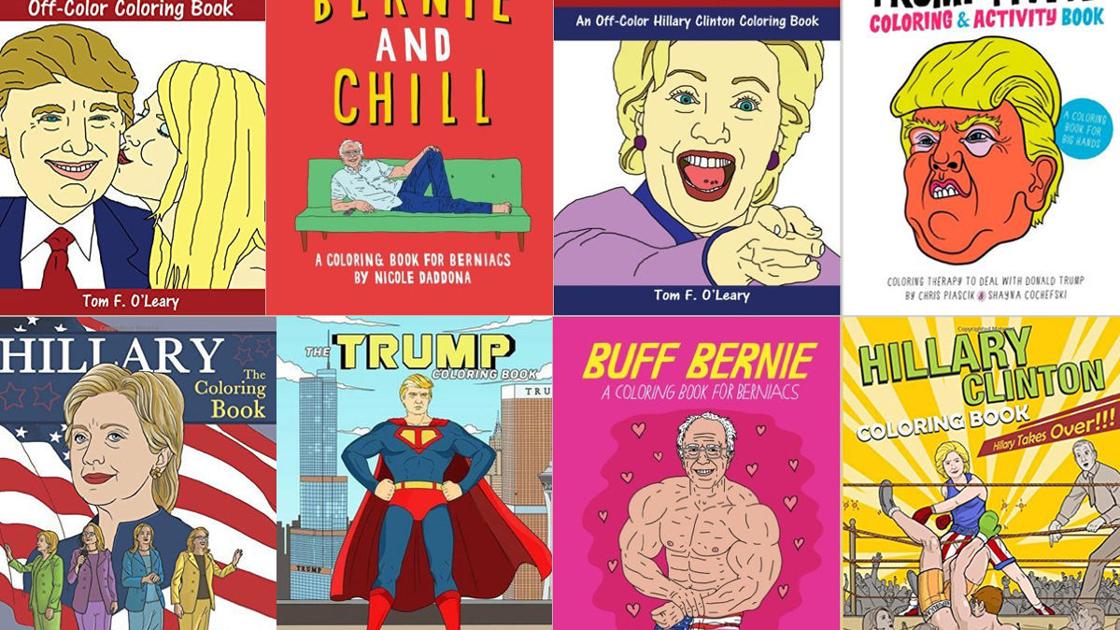 15 adult coloring books that have gotten the presidential (candidate ... 15 adult coloring books that have gotten the presidential (candidate ...