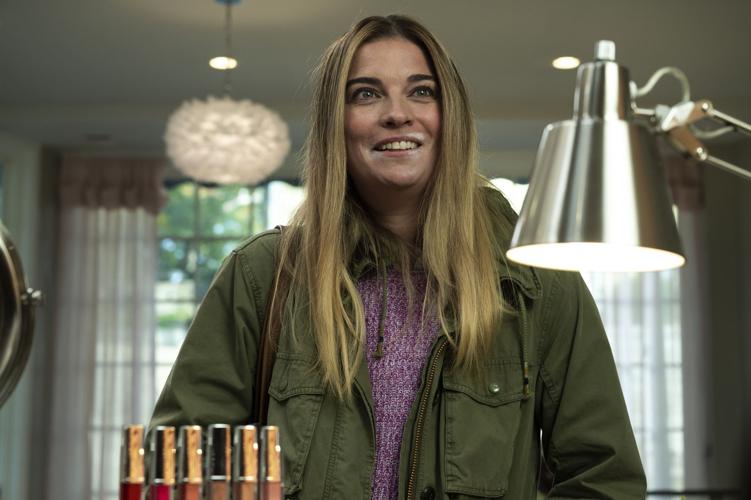 A double life: Annie Murphy stars in a series that has a split personality