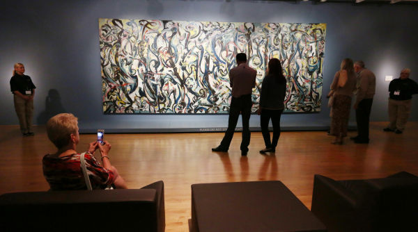 Jackson Pollock exhibit