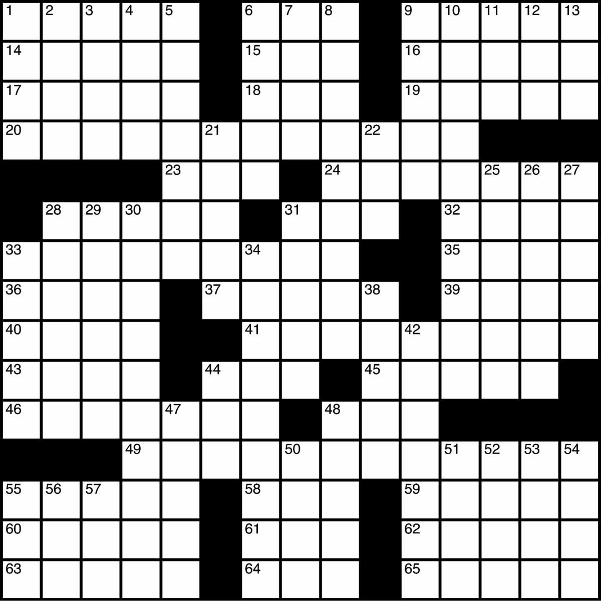 Crossword Weekender