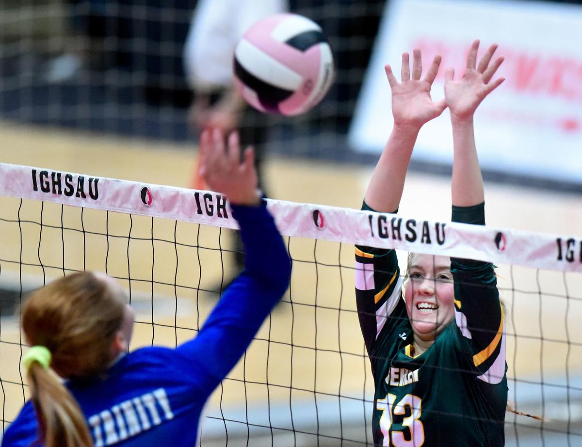 Iowa State Volleyball Gehlen vs. Holy Trinity