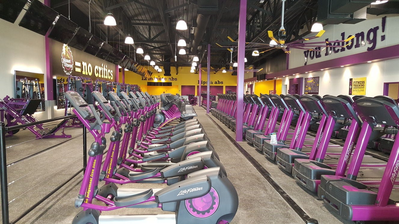 Planet fitness cardio online machines