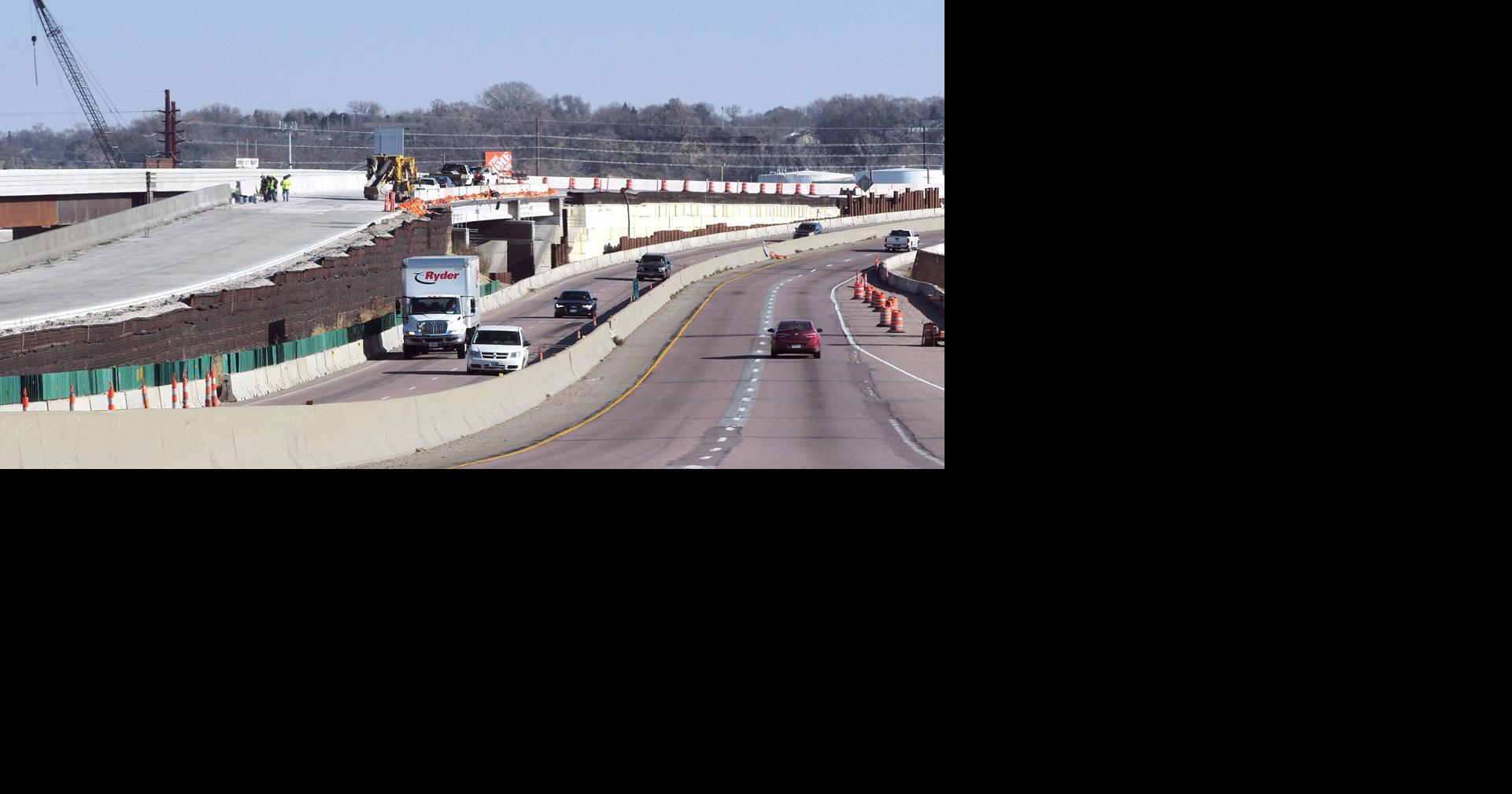 Northbound lanes of I-29 reconstruction nearly finished