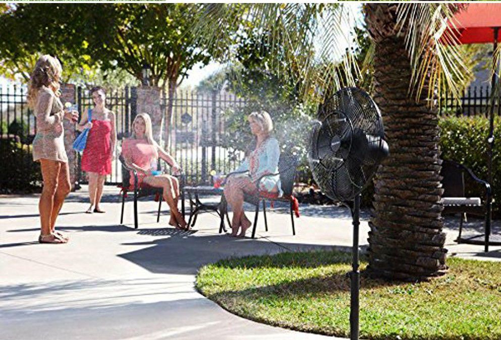 This Outdoor Misting System Will Keep You Cool This Summer Home