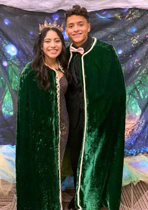 2021 West High School homecoming royalty