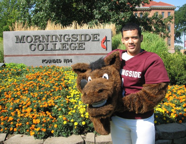 Morningside College mascot Chavarria