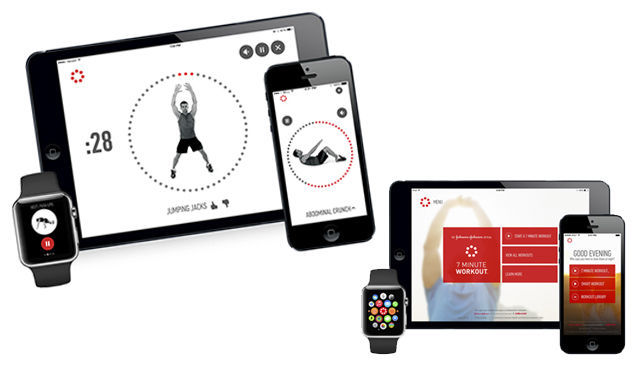 Stay fit with The Johnson & Johnson Official 7 Minute Workout