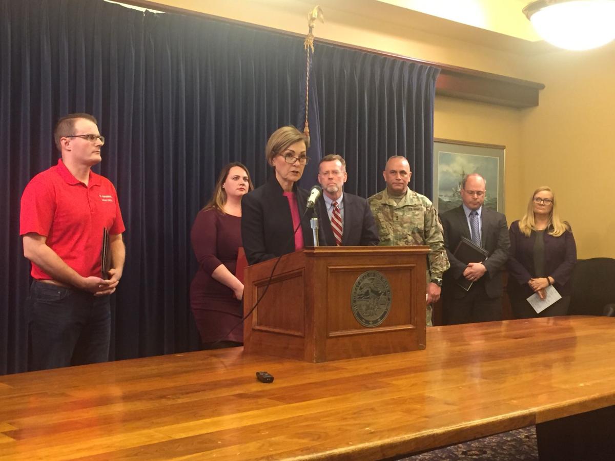 Iowa coronavirus announcement