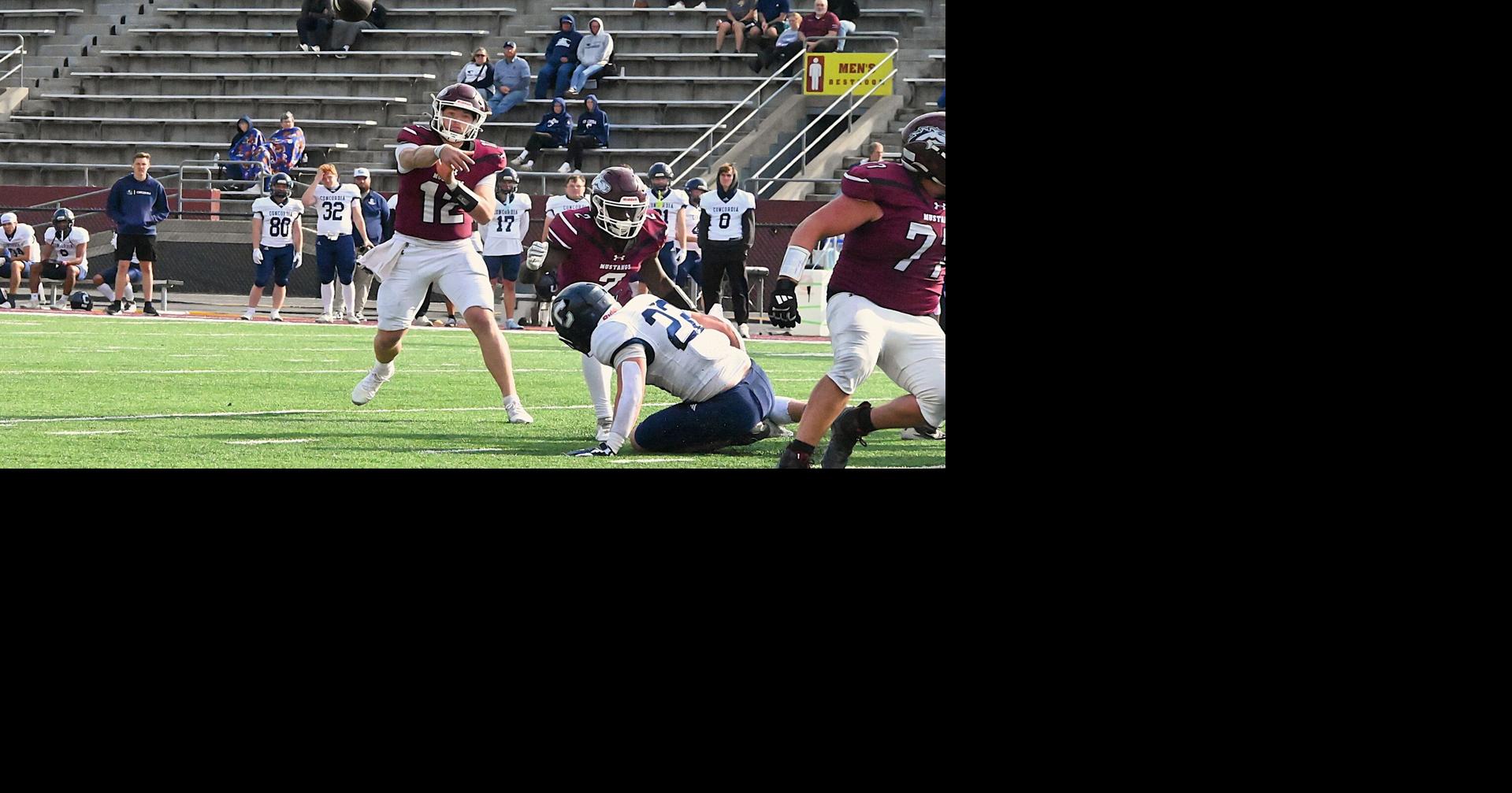 NAIA football: Smith goes for 6 TDs as No. 6 Mustangs run away from Concordia