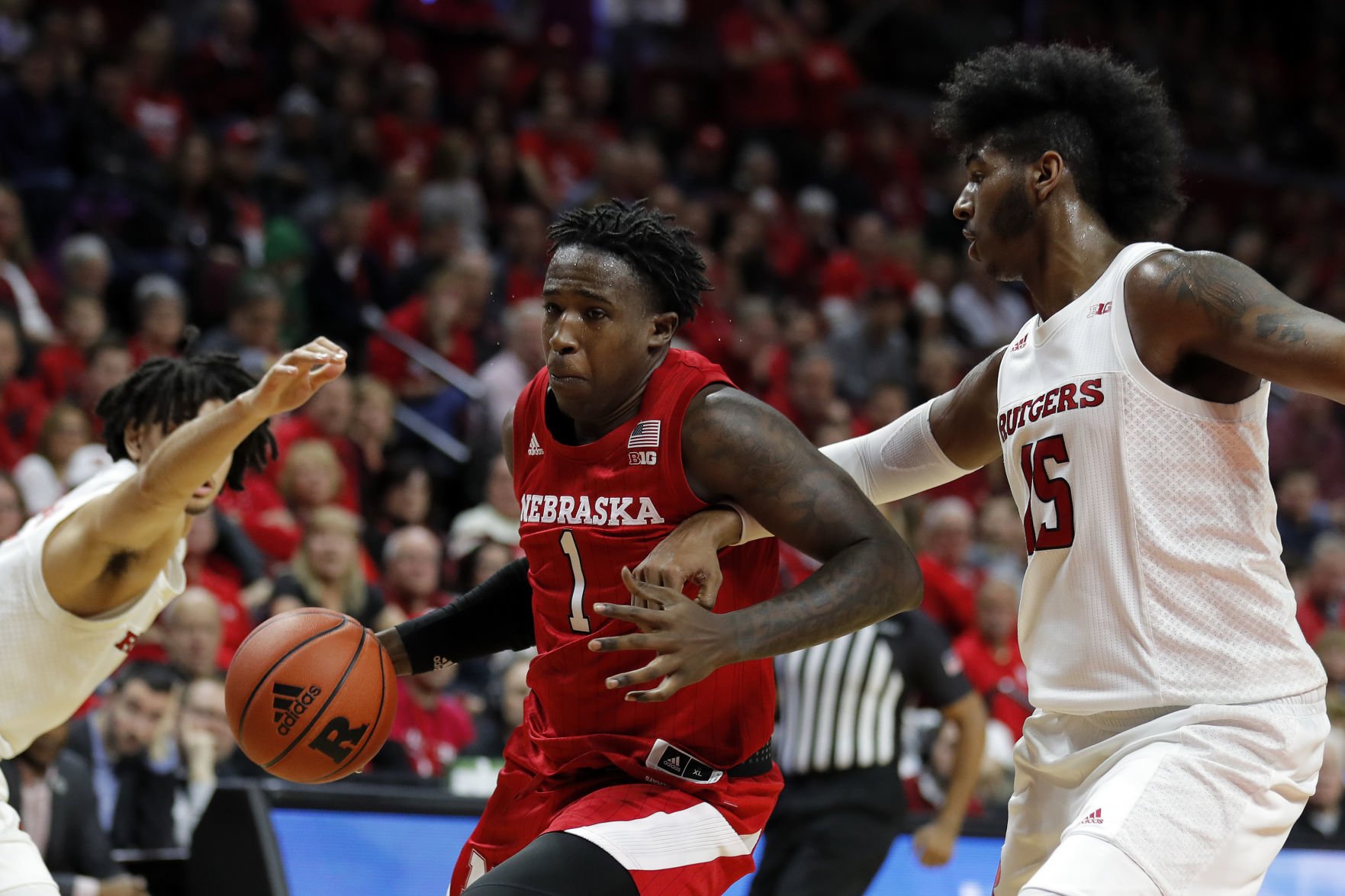 rutgers basketball shorts