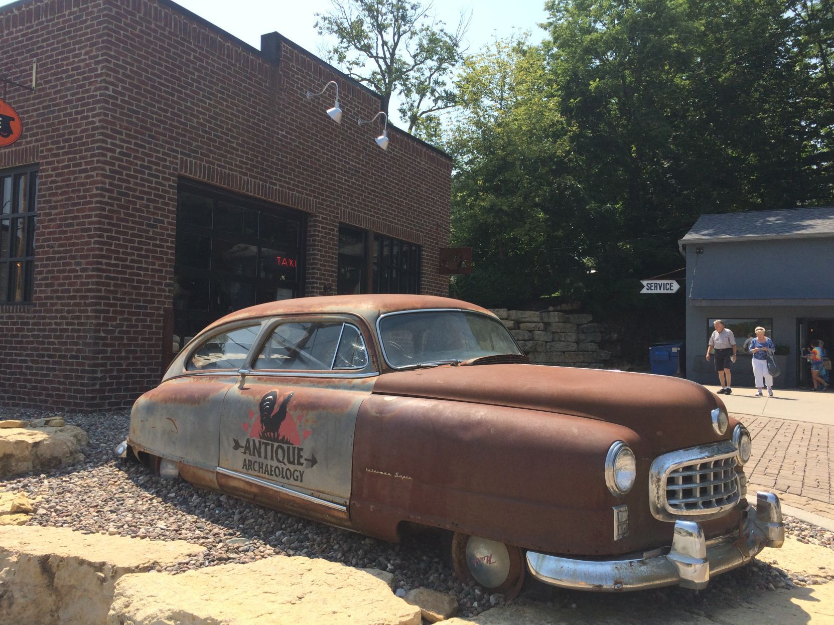 Visiting Antique Archeology home of American Pickers