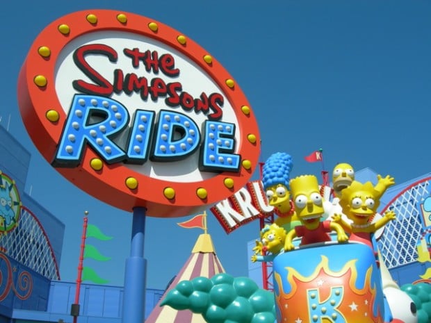 The Simpsons ride