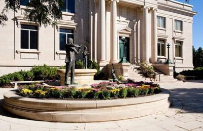 Outside of the National Music Museum