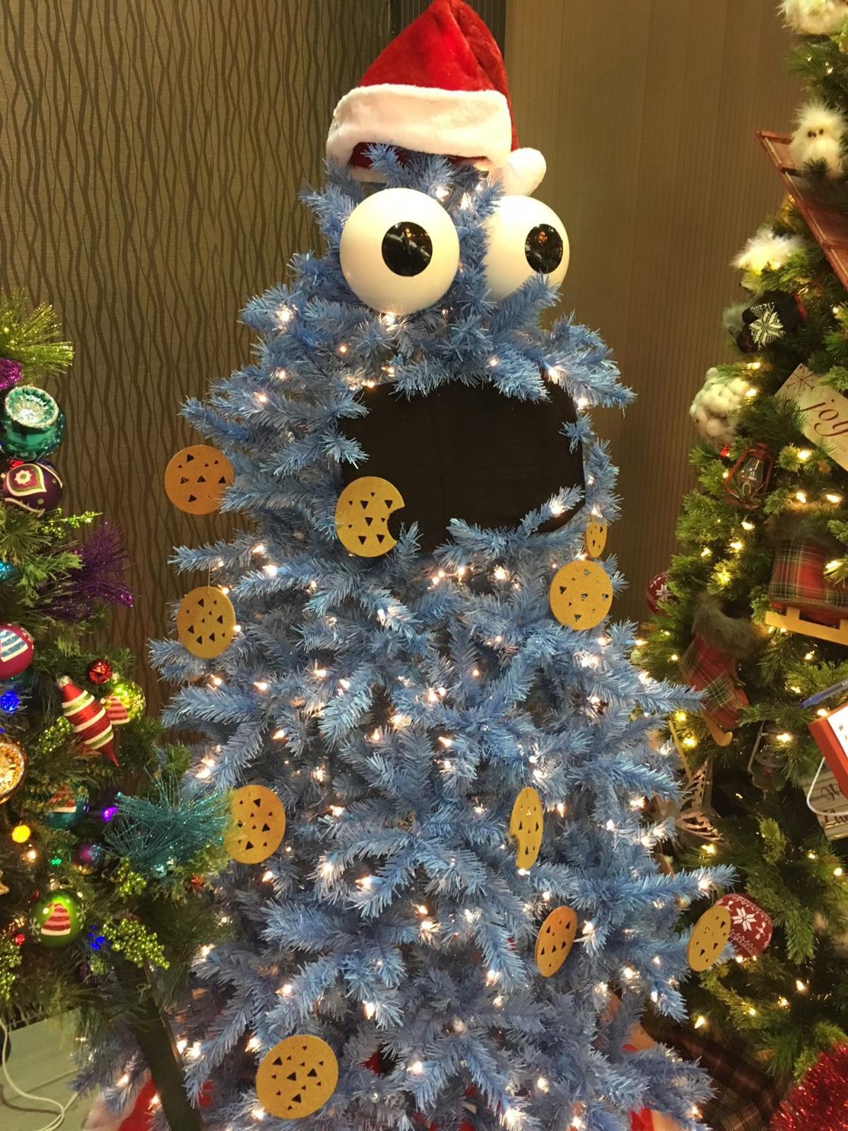 Seeing green Unique trees (and accessories) make Christmas merrier